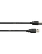 Cables MIDI et USB